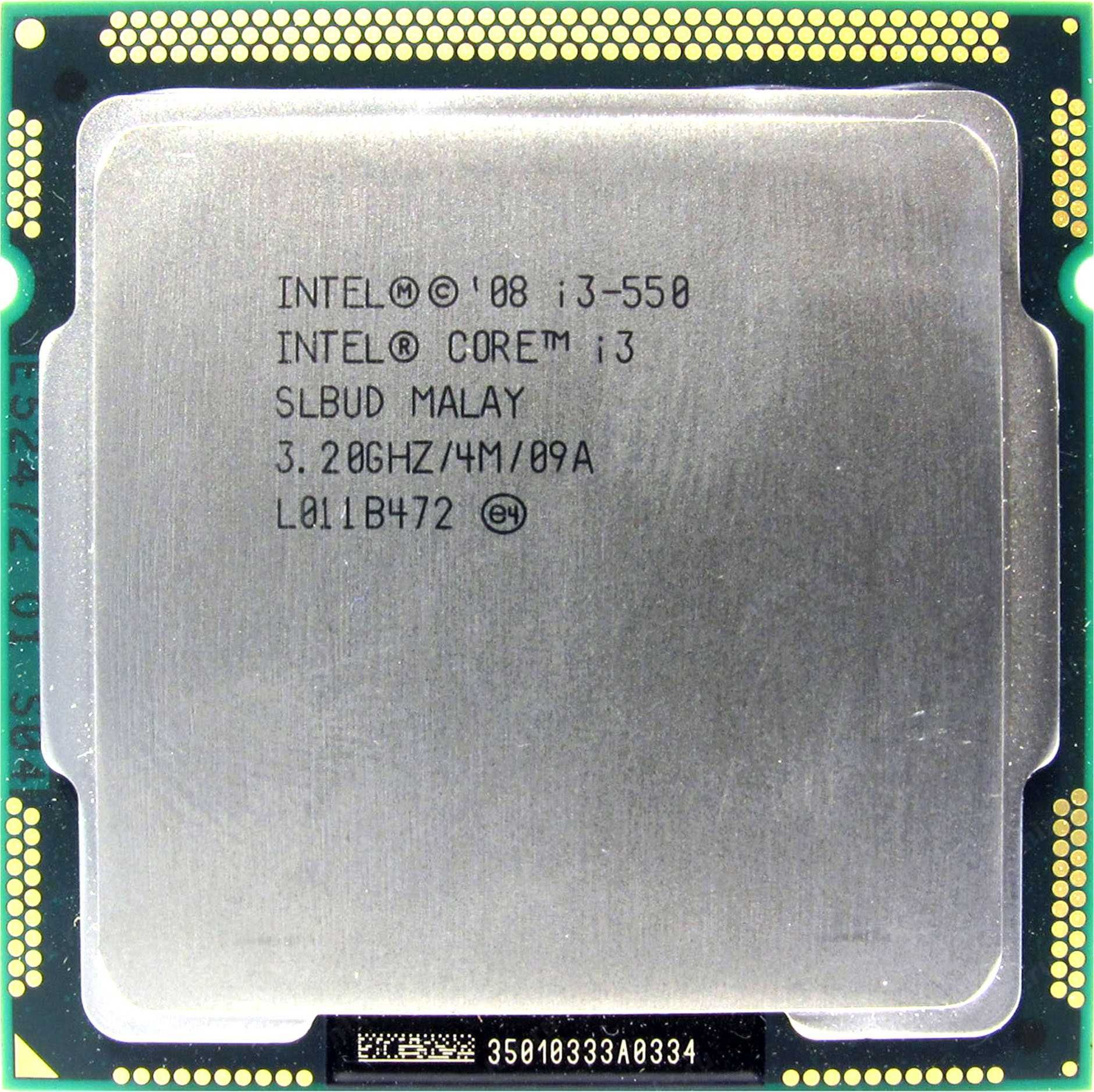 Intel Core i3 550 (1 поколение) S1156