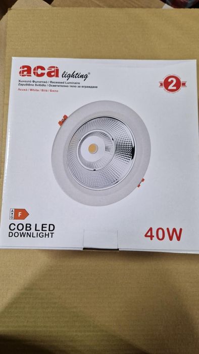 LED лампи за търговско помещение