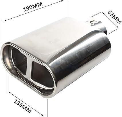 Накрайник №3898-6 за ауспух Ø 63мм