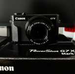 Canon G7X ( Mark II, cutie, accesorii,  putin folosit)