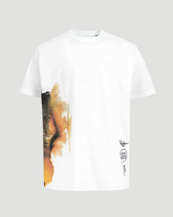 Тениска y-3 бял цвят