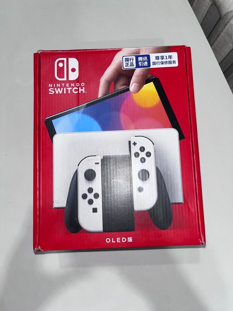 Nintendo switch oled белый