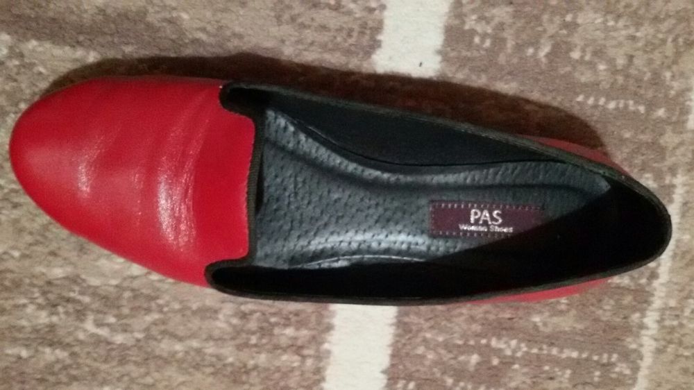 Balerini dama, piele naturala