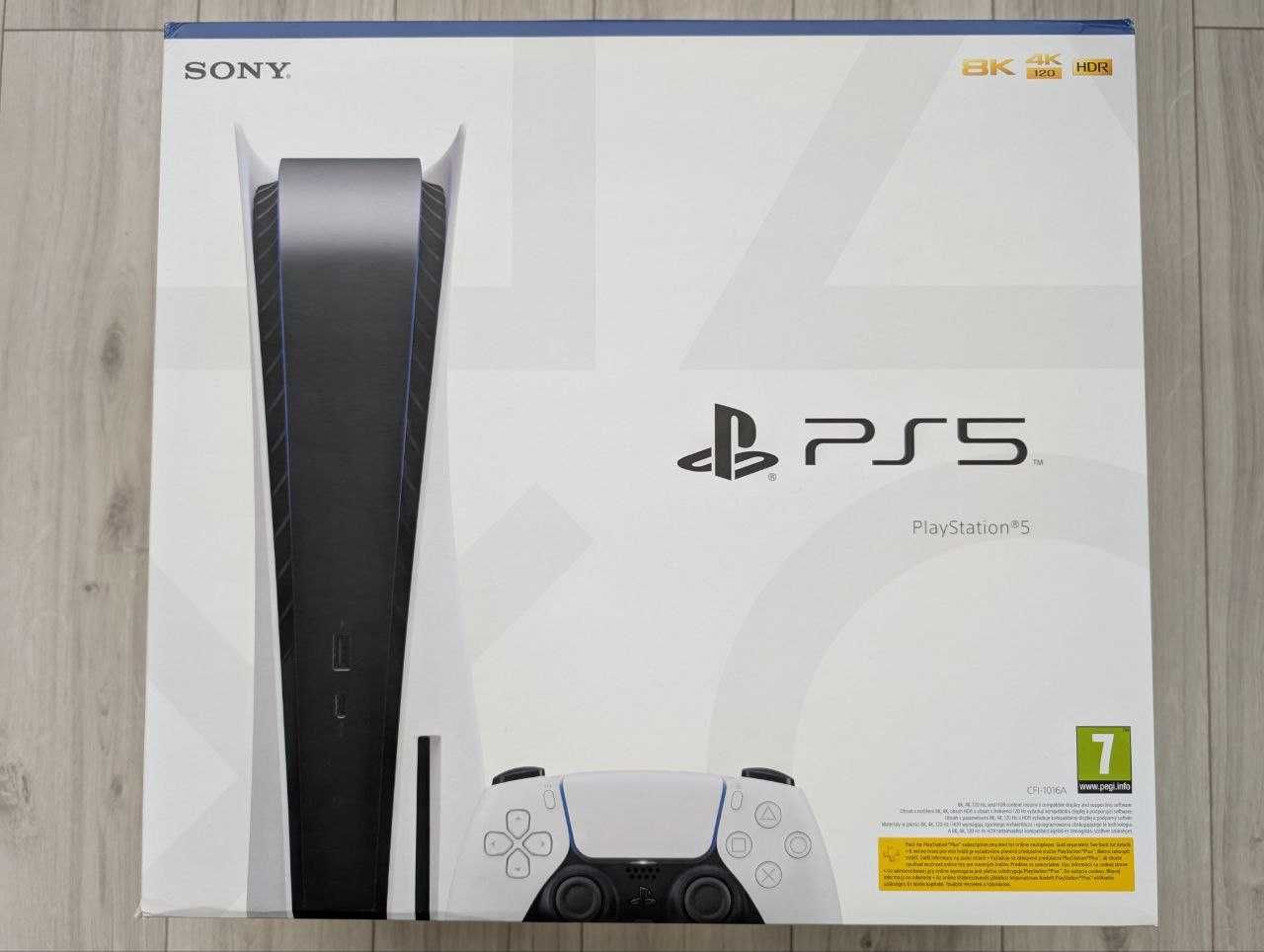 PlayStation 5 (PS5) Digital + Disk variant (8K) 1TB SSD + accessories