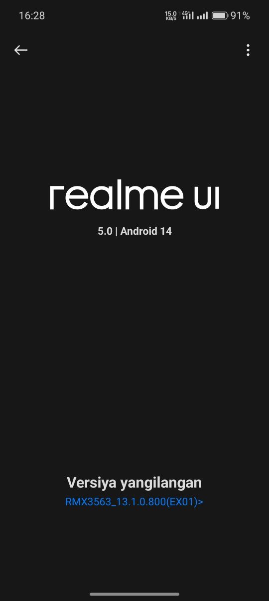 Realme GT Neo 3 150W 5G 12/256, qora