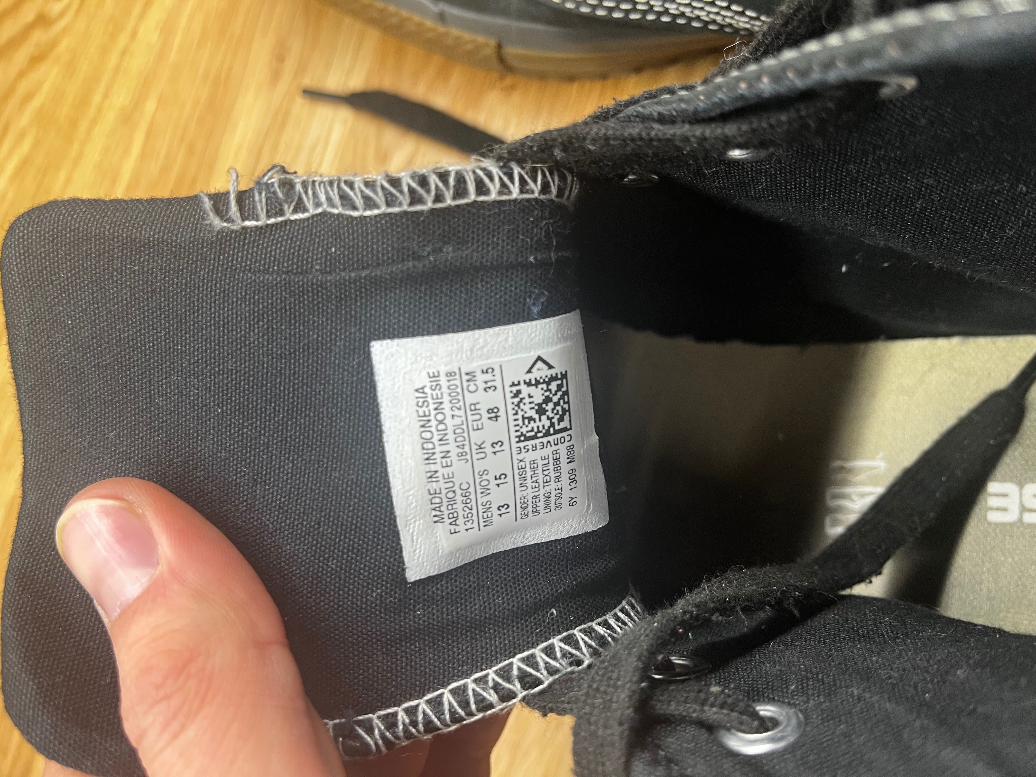 Converse 47 Номер, високи зимни кецове.