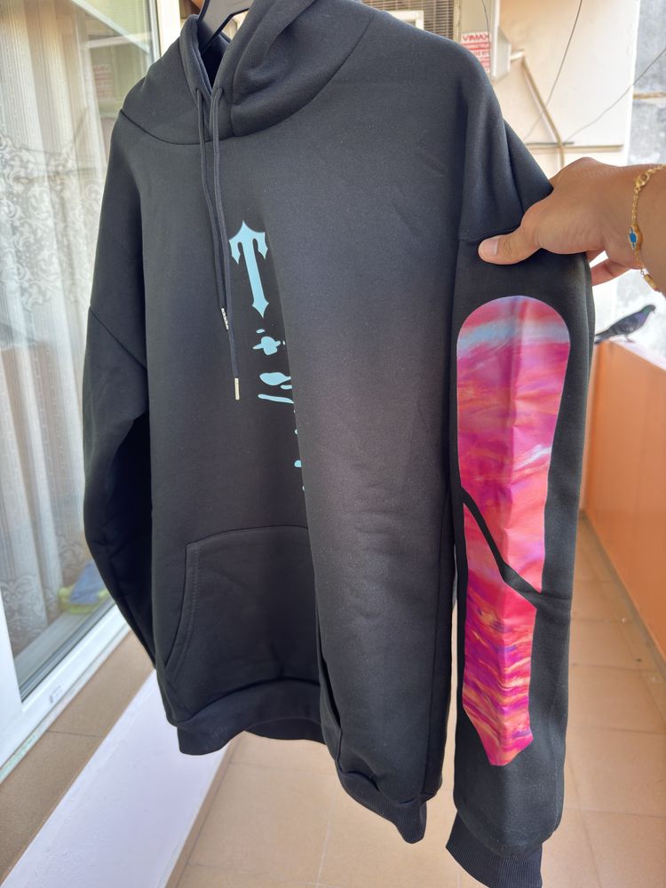Trapstar hoodie, памук ново