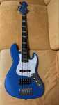 Chitara bass HB MJ 5EB Lake Blue