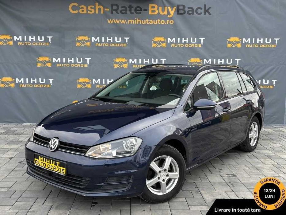 VW Golf VII | 1.6 Diesel (105 CP)Euro 5 | Garantie | Posibilitate Rate