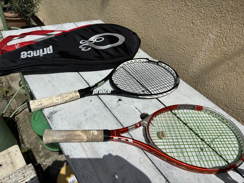 Rachete tenis +huse+geanta