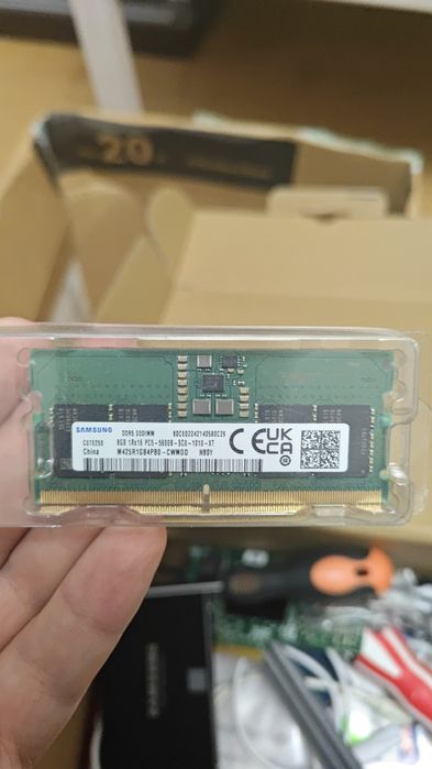 Оперативная память 8 гб DDR 5 для ноутбука