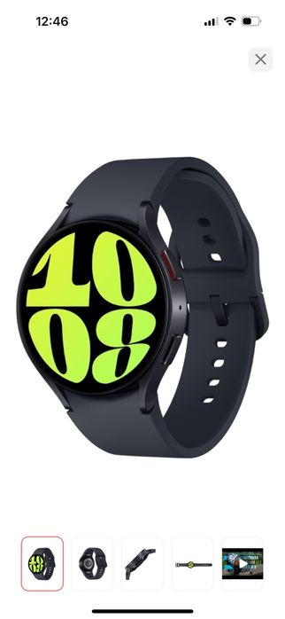 Galaxy watch6 44мм оригинал новый состояние идеальный