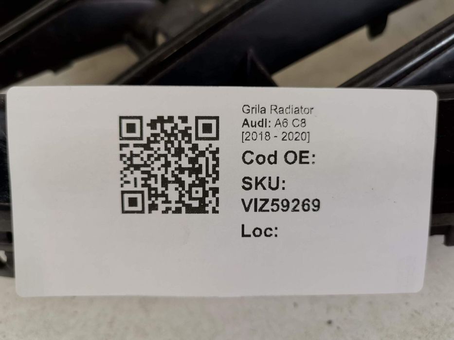 Grila Radiator Audi A6 C8 [2018 - 2020] Originala Avariata