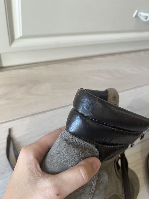 Ghete Buffalo, piele naturala, 39 gen zara guess