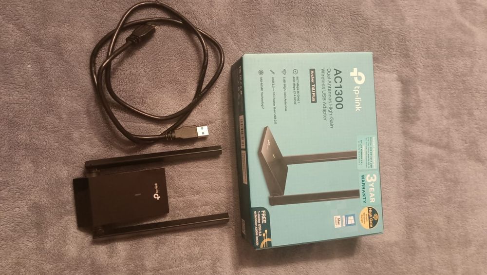 Adaptor wireless USB TP Link Archer T4U Plus