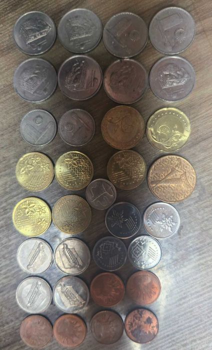 монети Малайзия 33 бр