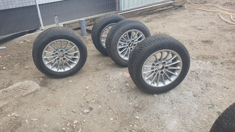 Set (5) Jante + anvelope BMW E39 R16