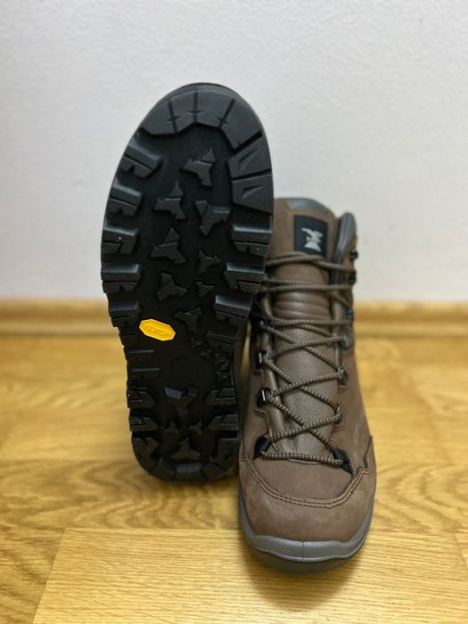 Bocanci Înalți din piele Impermeabili Trekking MT500 Bărbați ,43-44