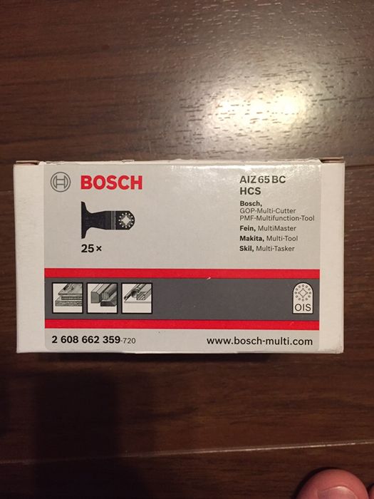 Bosch cutit/panza fierastrau multicutter taiere lemn AIZ 65 BC HCS
