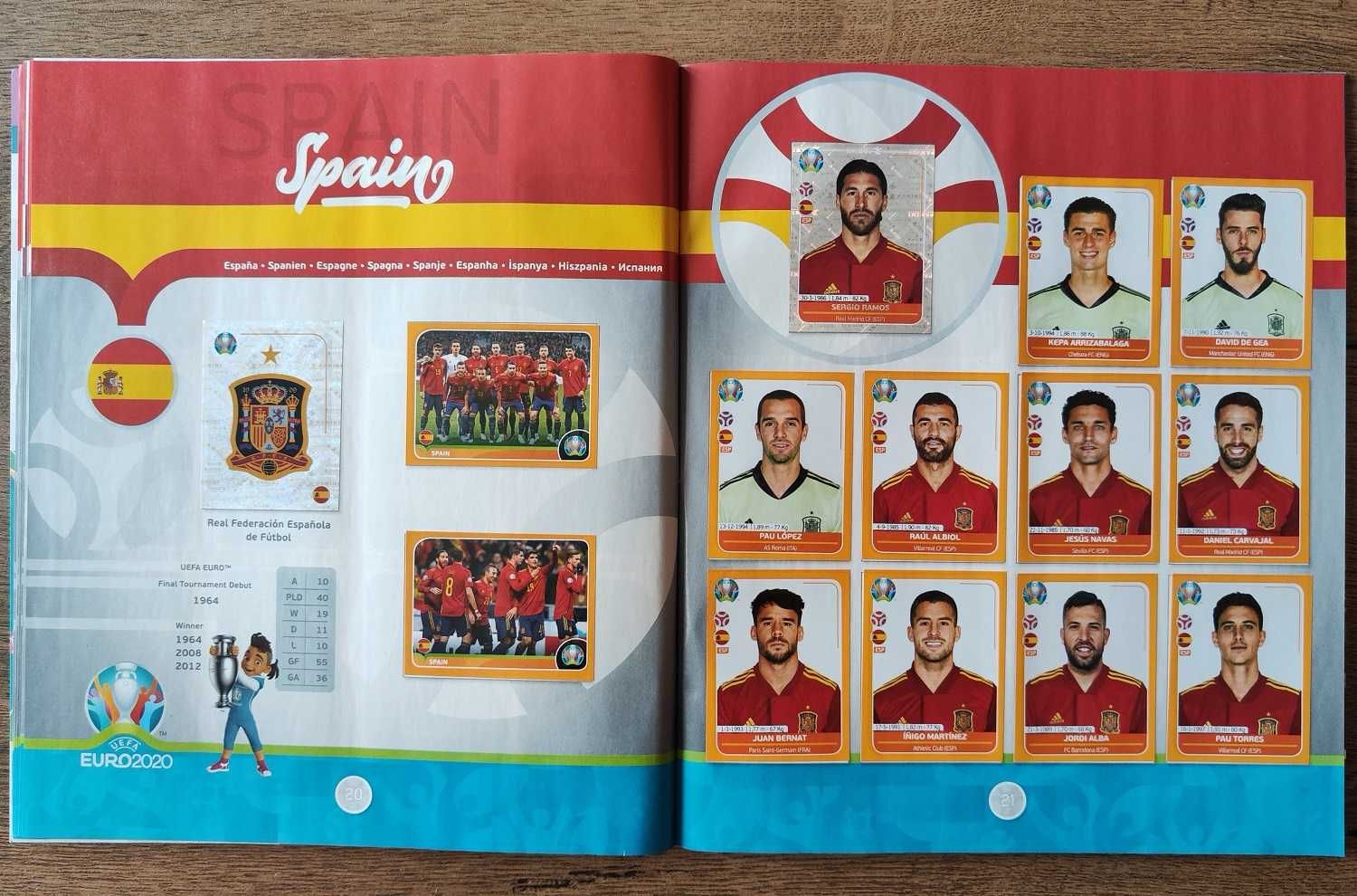 Продавам: Пълен албум Panini UEFA Euro 2020 Preview