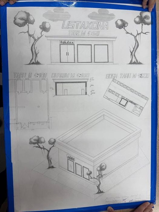 chizish xizmati student uchun / нарисую чертеж под заказ для студентов