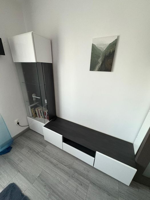 Set mobilier living alb