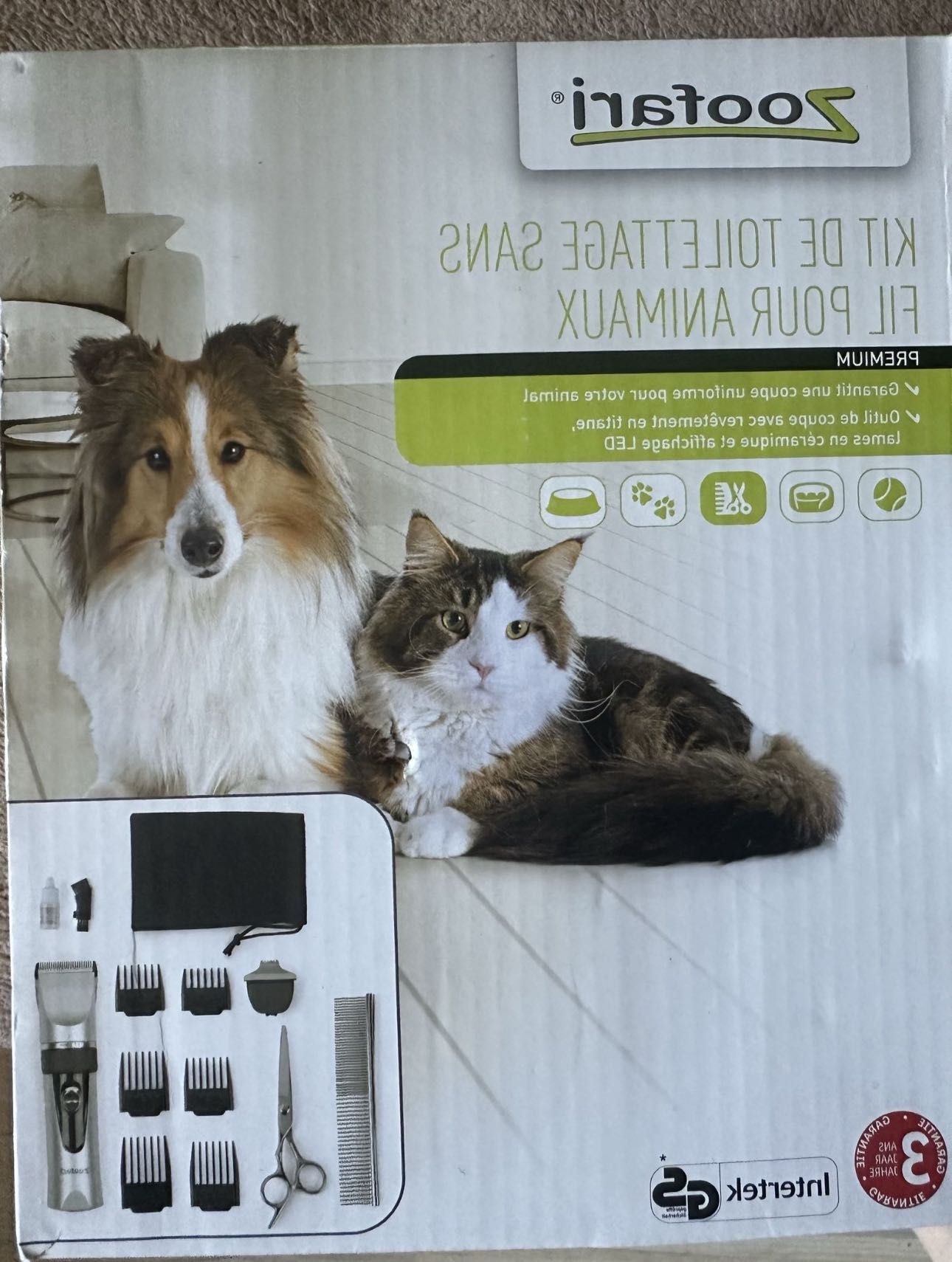 Mașină de tuns animale nouă