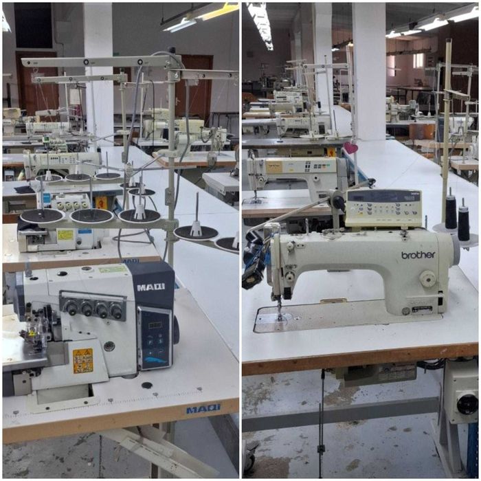 Masini de cusut si utilaje industria textila