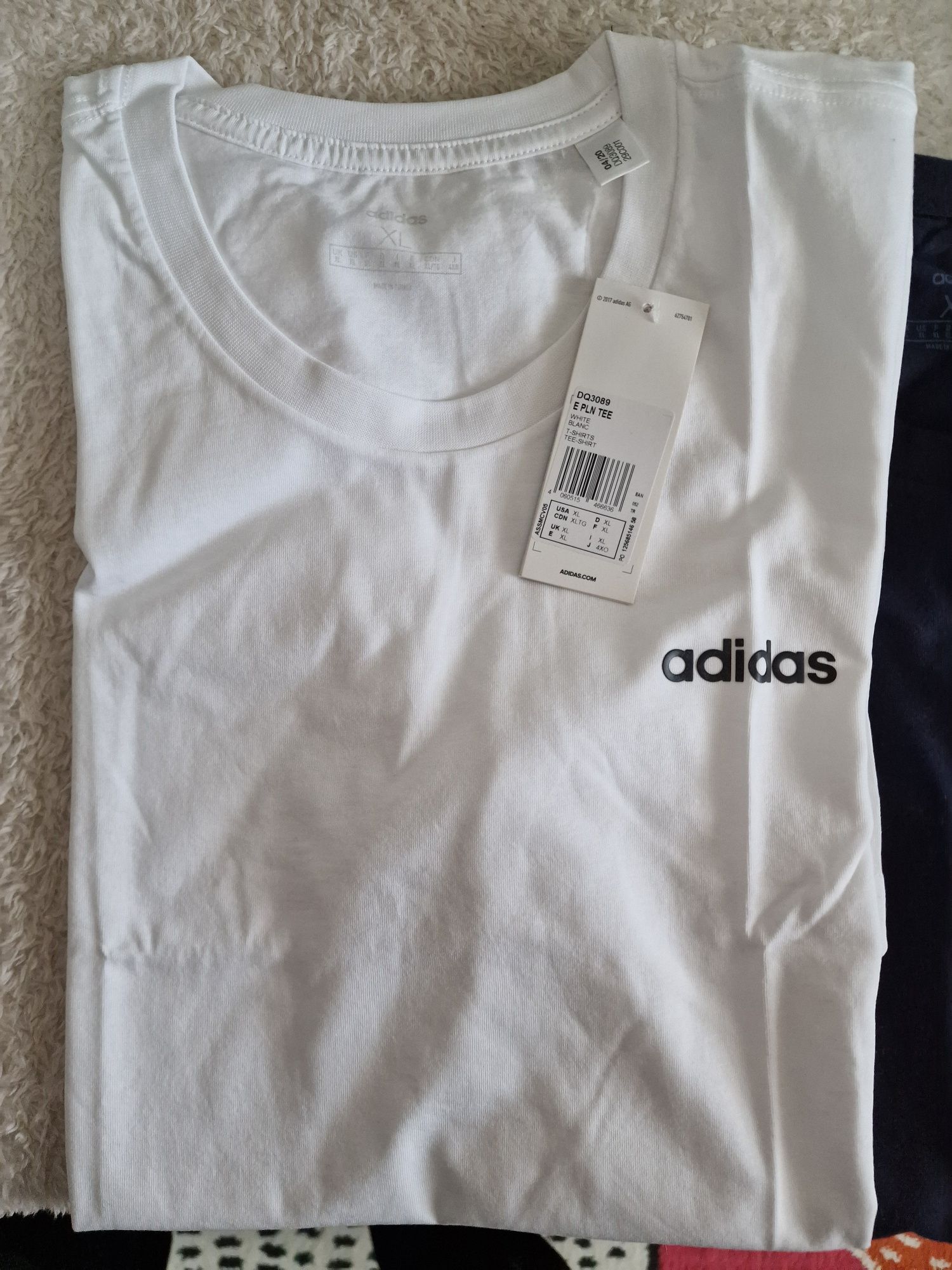 Tricou Adidas | Barbati | XL | Regular | Alb, Beumarin