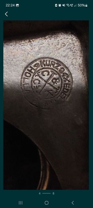 Accesoriu decorațiune înfrumusețare staniu Olanda 1950