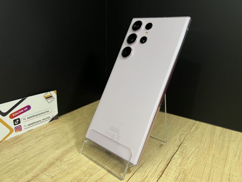 Samsung Galaxy S23 Ultra 256Gb Lavender Second-Hand Foarte Bun 3 ani g