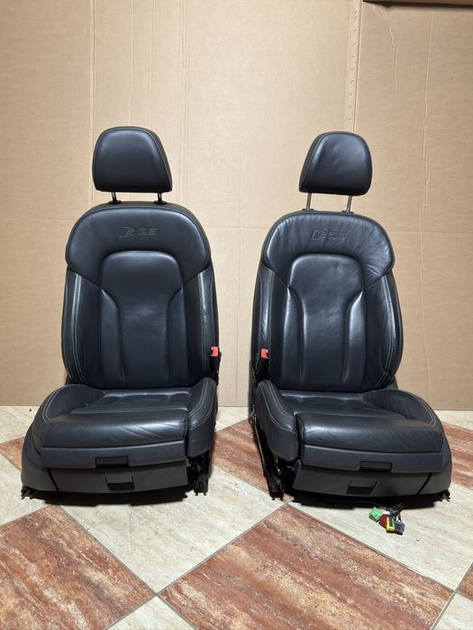 Interior Audi SQ5 Scaune Piele Neagra ( Memorie + Incalzire )