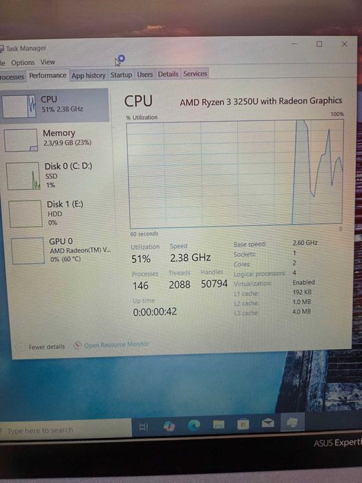 Laptop Asus ExpertBook