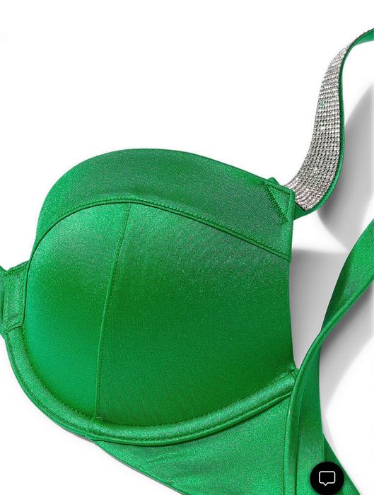 Зелен бански Victorias secret със стрази