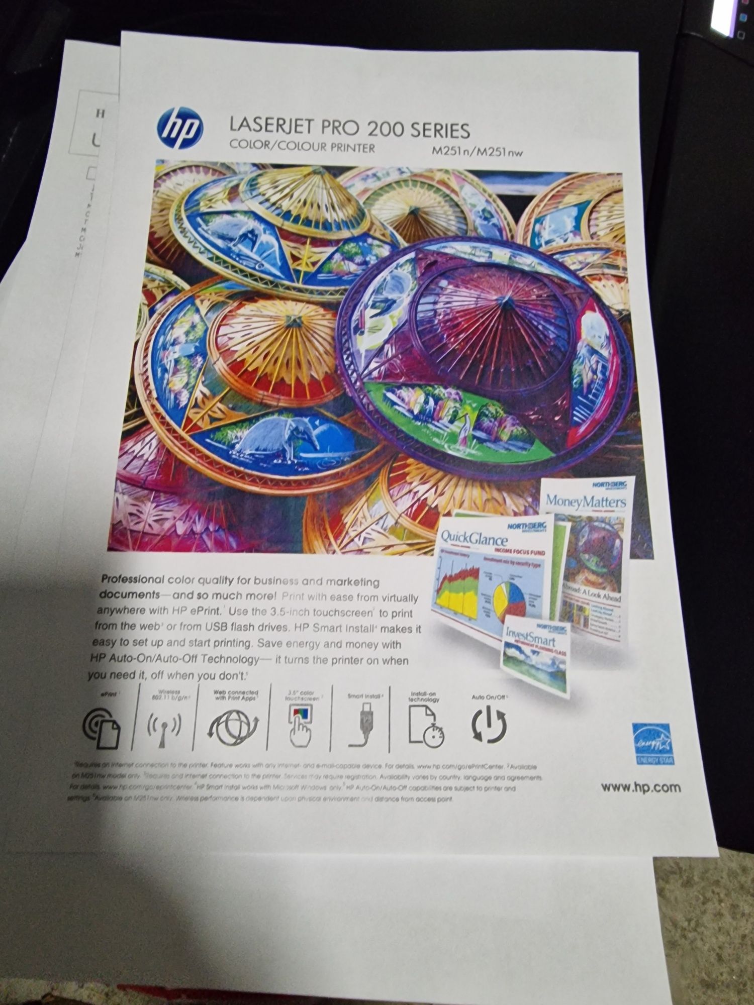 Hp color laserjet pro 200