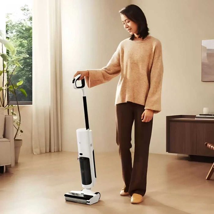 Вертикальный пылесос беспроводной моющий Mijia Wireless Floor Scrubber