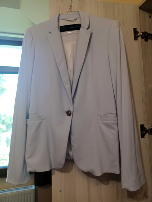 Sacou baby-blue, zara basic.