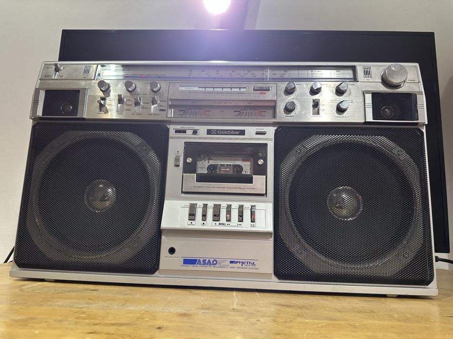 Radio casetofon boombox goldstar tsr-800