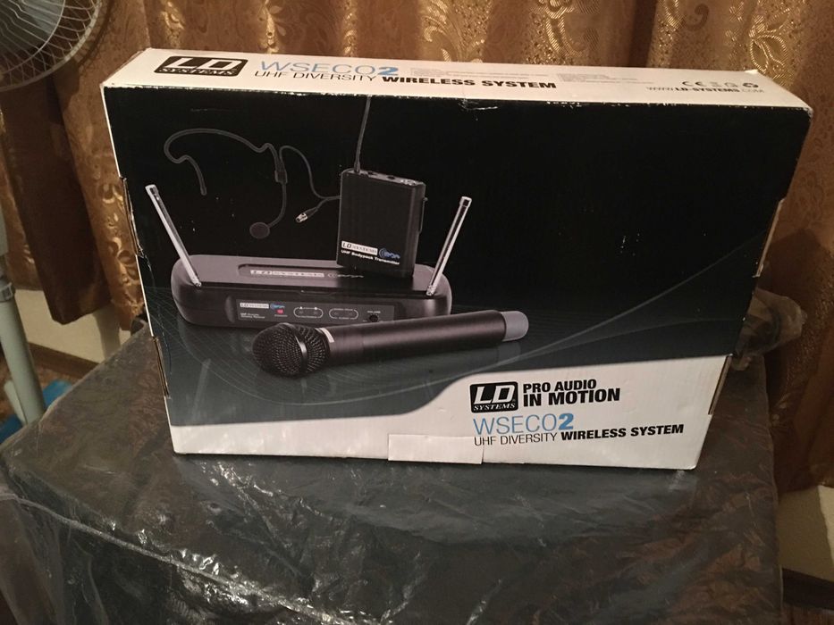 Безжичен микрофон LD Systems WSECO2