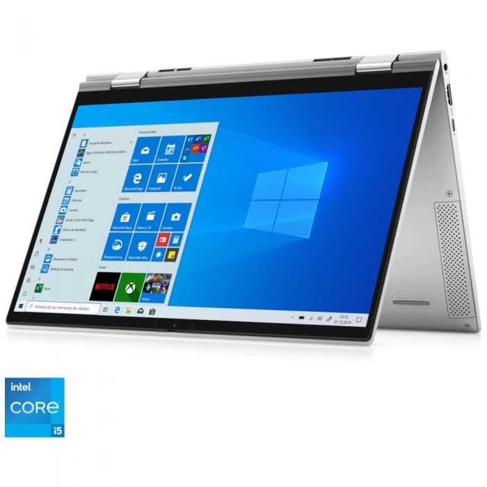 Laptop 2-in-1 Dell i7-1165G7, 13.3" 4K touch 16GB,SSD 512GB,win11, nou