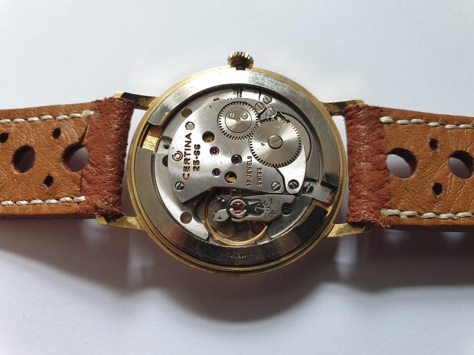 Ceas Certina mecanic din aur 18K