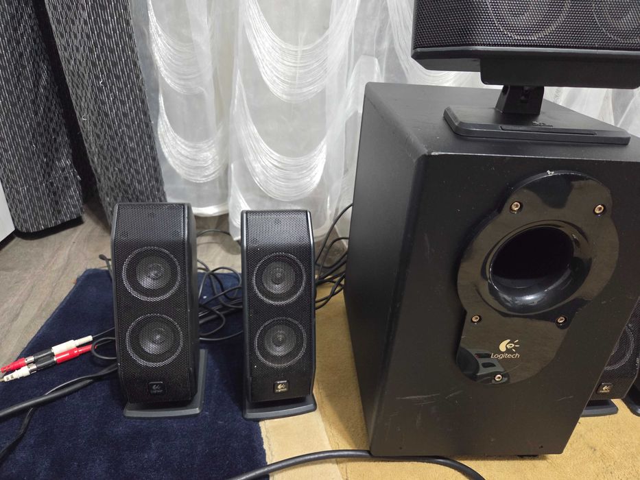 Sistem Audio 5.1 Logitech G51 Boxe Active Audio 5.1 Pentru Calculator