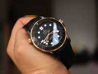 Omega seamaster diver 300m black-gold