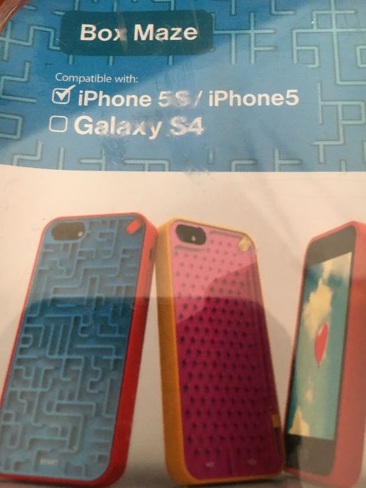 Husa iPhone 5/5S SE "BOX MAZE"