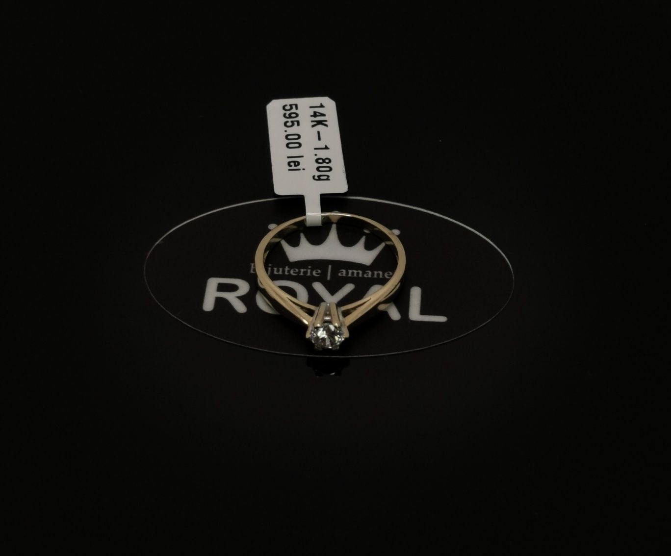 Bijuteria Royal inel din aur 14k 1.80 gr
