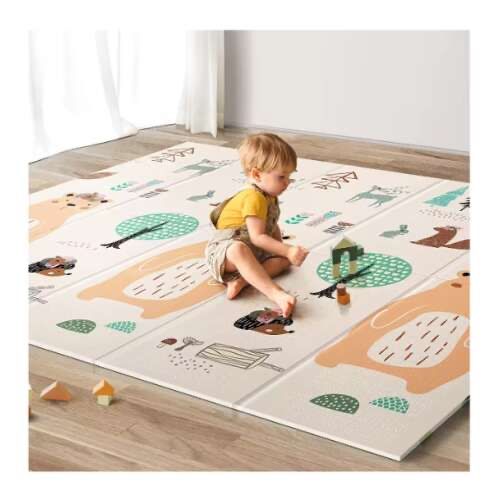 Pepita Covoraș de joacă dublu-față pliabil 180x200cm