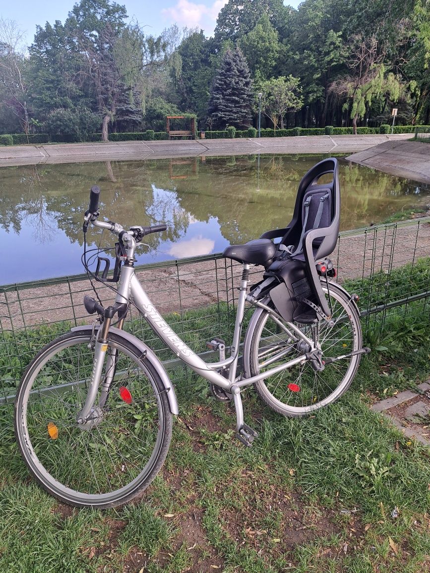 Scaunel de copii cu menghina ptru porbagaj bicicleta