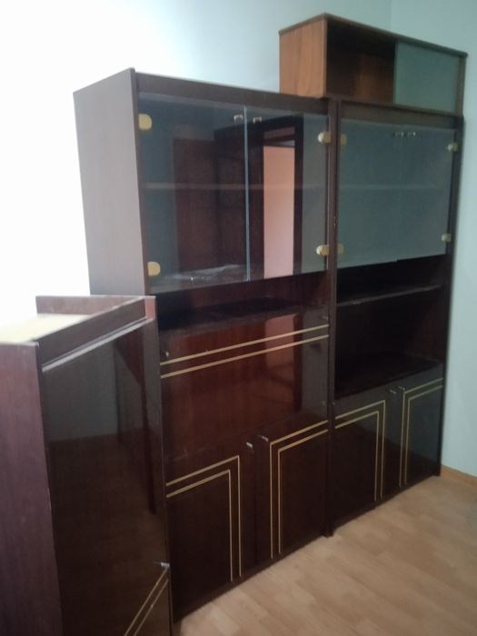 Комплект книжный шкаф