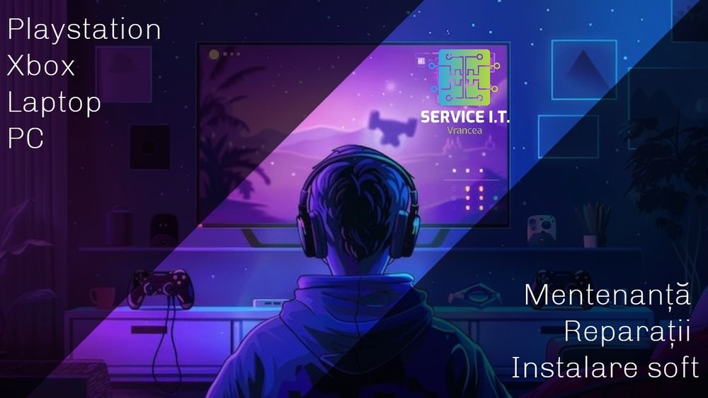 Reparatii  PlayStation si Xbox, PC și laptop