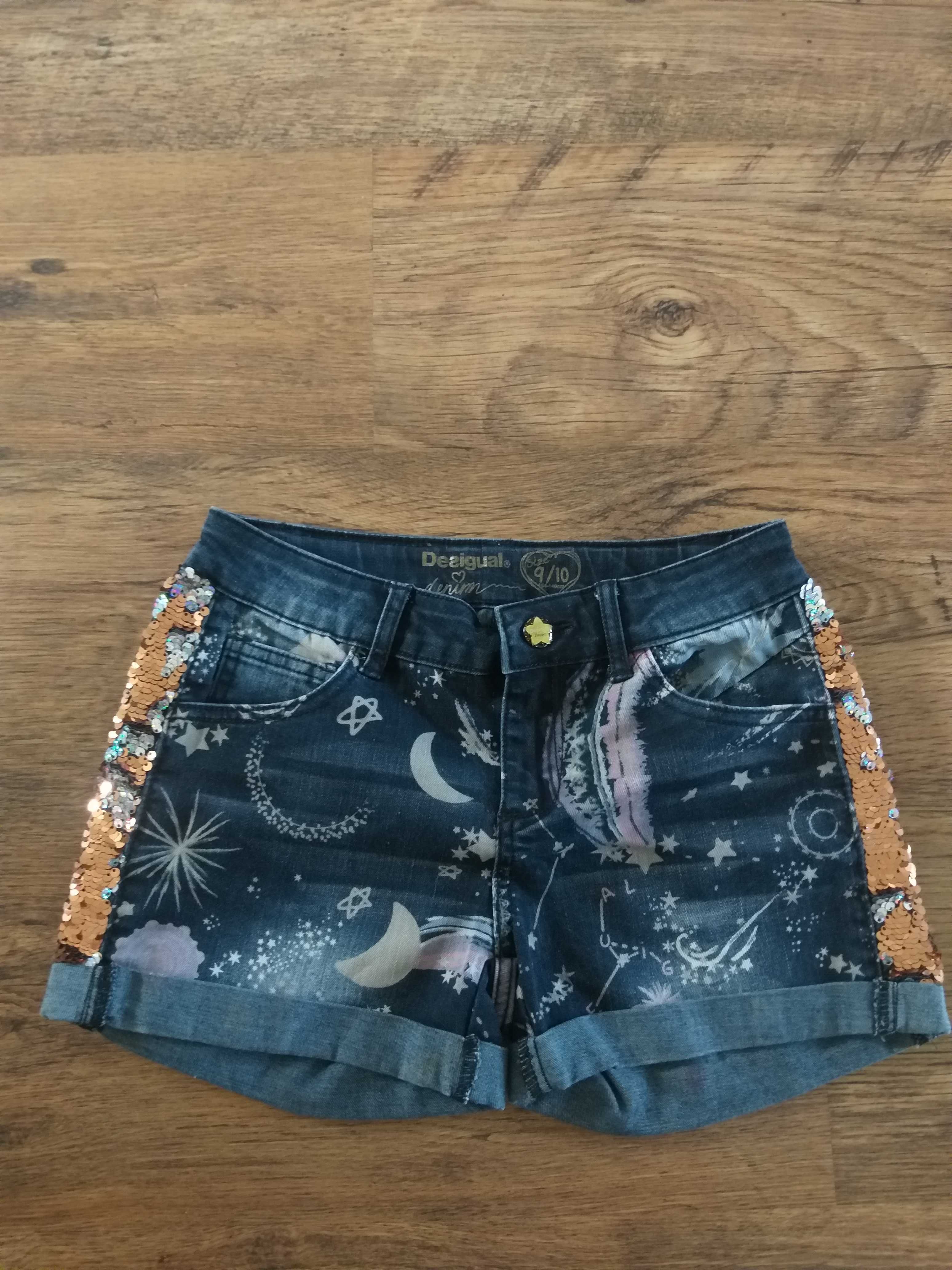 desigual kids denim shorts - страхотни детски панталонки КАТО НОВИ